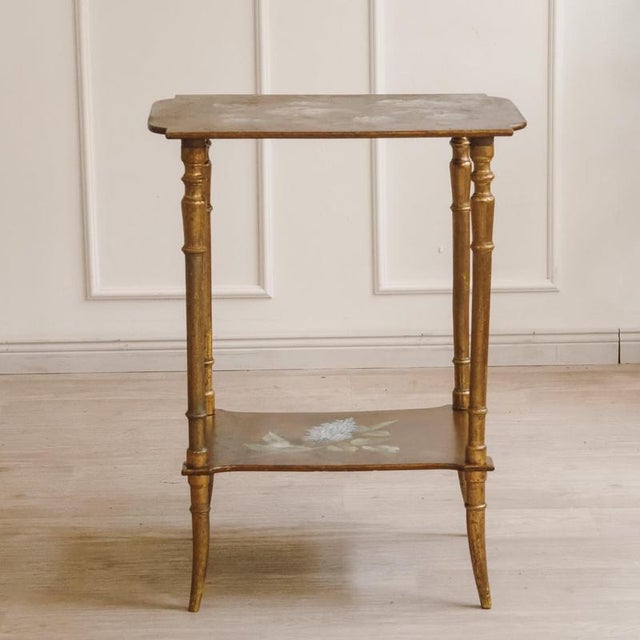 Vintage Belle Époque Side Table, 1900 For Sale - Image 4 of 10