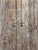 Mid-Century Modern Antique Indian Hand-Carved Double Doors – Rustic Farmhouse Teak Wood Architectural Salvage For Sale - Image 3 of 7