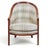 Pair Italian Neoclassical Tub or Barrel Back Bergeres, C. 1800 For Sale - Image 4 of 10