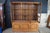 1970s Century Furniture Italian Provincial Walnut China Cabinet Breakfront Cupboard For Sale - Image 6 of 15