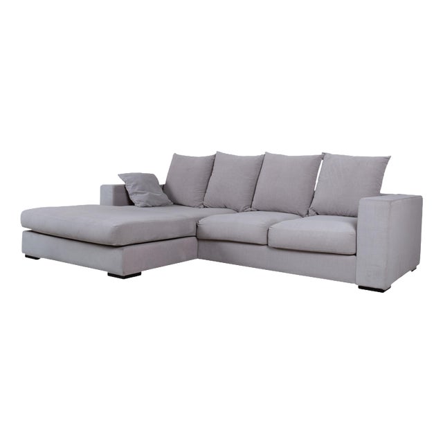 Boconcept Cenova Fabric Corner Sofa Grey Sofa Couch For Sale