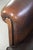 Club Chair in Dark Sheepskin Leather For Sale - Image 9 of 14
