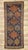 Blue Antique Caucasian Kazak Rug, 04'01 X 09'10 For Sale - Image 8 of 9