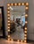 Design Plus Gallery presents the Illuminated Leaner Mirror in Aged Brass from RH Teen / Restoration Hardware. The large-...