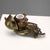 Italian Inkwell in Bronze and Porcelain For Sale - Image 4 of 8