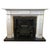 Antique Georgian Carved White Statuary Marble Fireplace Surround, 1820 For Sale - Image 10 of 10