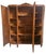 Wood Antique French Burl Walnut Armoire Wardrobe Mirror Carved Cabinet Circas 1920s For Sale - Image 7 of 18
