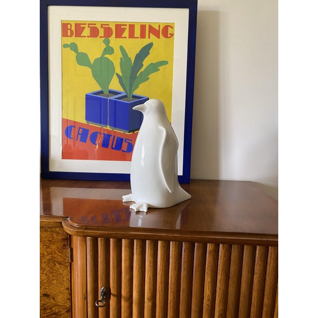 Ceramic Penguin Sculpture, Italy, 1980s For Sale - Image 6 of 17