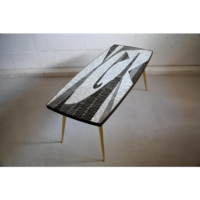 Mid-Century Modern Sculptural Mosaic Coffee Table by Berthold Muller For Sale - Image 4 of 14