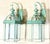 Elegant Pair of Vintage Brass Wall Lanterns - 22”x 9”.5 X 10” For Sale - Image 13 of 16