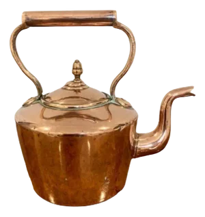 Small Antique George III Copper Kettle, 1800