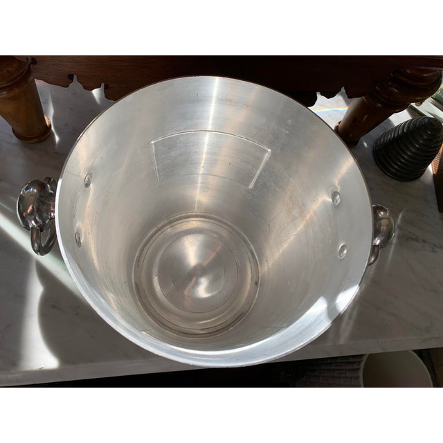 French Ice Bucket With Ring Handles For Sale - Image 11 of 12