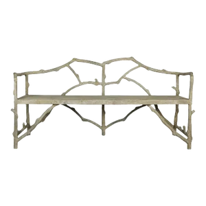 Matthew Izzo Home Metal Branch Garden Bench