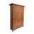 Late 20th Century Late 20th Century British Colonial Style Faux Tortoise Bamboo Rattan Display Cabinet Shelving Drawers Glazed Doors Vitrine For Sale - Image 5 of 8