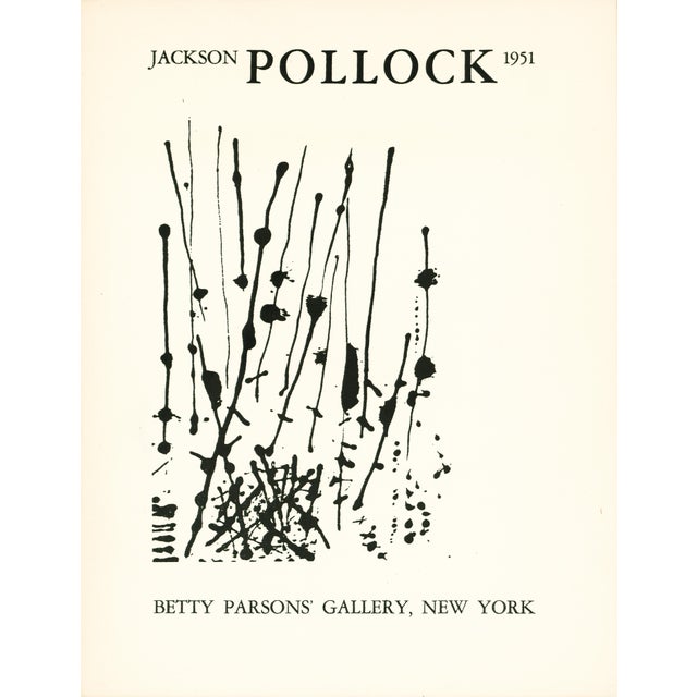 Abstract Expressionism 1951 Jackson Pollock Serigraph "No. 20, 1951" For Sale - Image 3 of 5