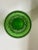 1960s 1960’s Textured Green Hoosier Glass Vase For Sale - Image 5 of 6