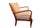 Mid-Century Modern Vintage Knoll Antimott Solid Wood Lounge Chair in Ivory Boucle' For Sale - Image 3 of 9