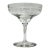 Early 20th Century Bryce Etched Glass Champagne Saucer For Sale