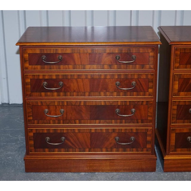 Large Edwardian Style Chest of Drawers by Paul Smith Brighton, Set of 2 For Sale - Image 14 of 18