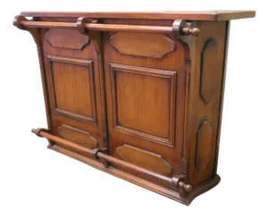 A Front of House Country Oak Bar, 1960