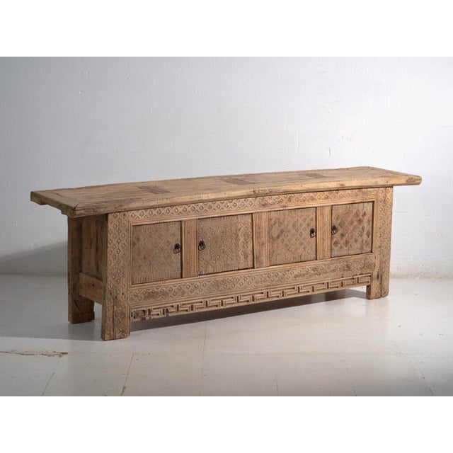 Antique Carved Pine Sideboard For Sale - Image 15 of 15