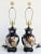 Vintage Hollywood Regency Japanese Porcelain Table Lamps - A Pair For Sale - Image 9 of 12