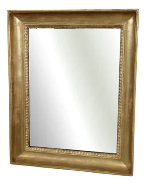 Antique Wall Mirror in Gilt Wood, 1800s