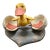 VTG 2000 American Chestnut Folk Art Duck Figurine, Artist Peter Bretz For Sale