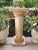 1980s Vintage Italian Jasper Stone Honed Finish Neoclassical Column Display Pedestal For Sale - Image 5 of 13