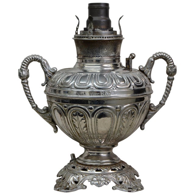 Bradley and Hubbard Converted Rayo Oil Lamp, 1888 For Sale - Image 13 of 13