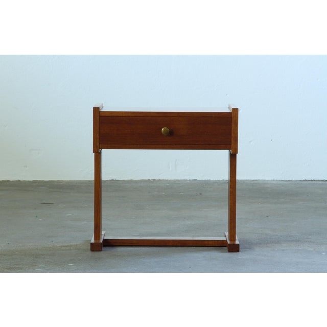 Small Teak Bedside Table, 1960s For Sale - Image 4 of 18