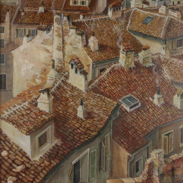 Aldo Bressanuti, Untitled, Oil on Wood, Framed For Sale - Image 5 of 11