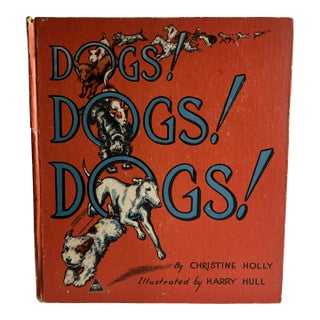 1940s Dogs Dogs Dogs Children's Book For Sale