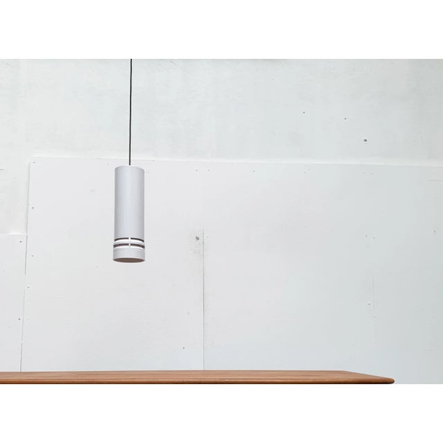 Vintage Danish Pipeline Pendant Lamp by Ole Pless Jørgensen for Nordisk Solar For Sale - Image 10 of 18