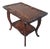 Japanese Art Nouveau Hand-Carved Kamakura Bori Side Table, 1900s For Sale