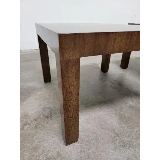 Coffee 1960s John Widdicomb Mid Century Side Table For Sale - Image 8 of 9