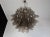 ORIGINAL MURANO GLASS AVAILABLE IN OTHER COLORS Beautiful and huge Italian Murano Chandelier composed by 48 splendid...
