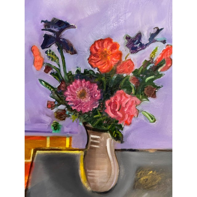 Expressionism Happy Anniversary Signed Brewer For Sale - Image 3 of 6