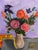 Expressionism Happy Anniversary Signed Brewer For Sale - Image 3 of 6