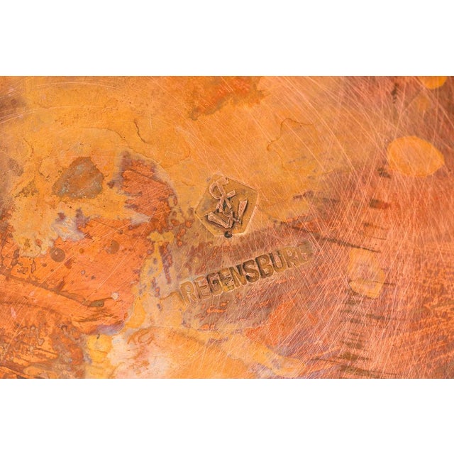 Champagne Bucket in Hammered Copper, Germany, 1950s For Sale - Image 11 of 12