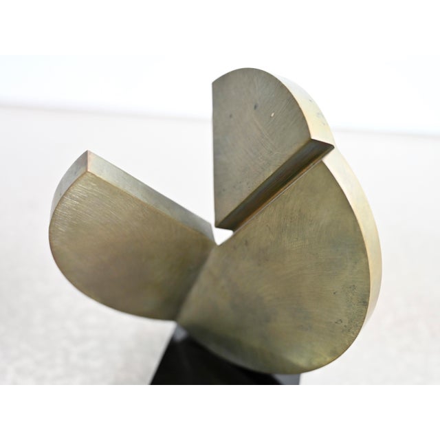 Vintage Brass Sculpture by Gordon Hammond Smith For Sale - Image 10 of 12