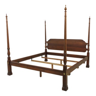 Stickley King Size Mahogany 4 Post Poster Bed For Sale