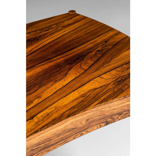 1960s Swedish Rosewood Coffee Table by Johannes Andersen for Trensum, 1960s For Sale - Image 5 of 6