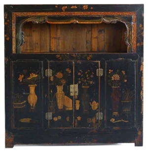 Chinese Qinghai Painted Display Cabinet