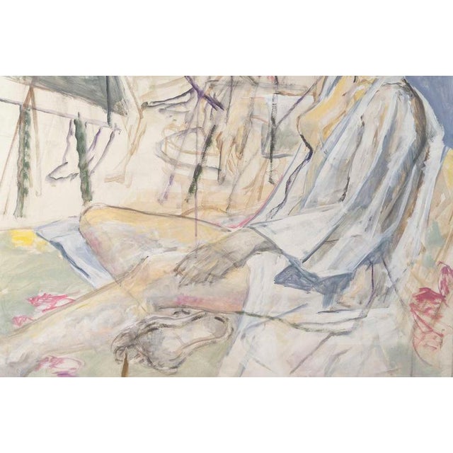 Nude Model, 20th Century, Watercolor on Paper For Sale - Image 5 of 8
