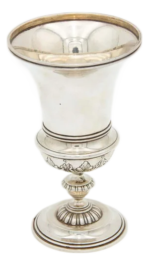 Silver Chalice with Relief
