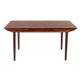 Mid-Century Danish Rosewood Extendable Dining Table by Harry Østergaard, 1960s For Sale