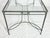 Verdigris 1970s Mario Papperzini for Salterini Wrought Iron Patio Dining Table With Glass Top For Sale - Image 8 of 18