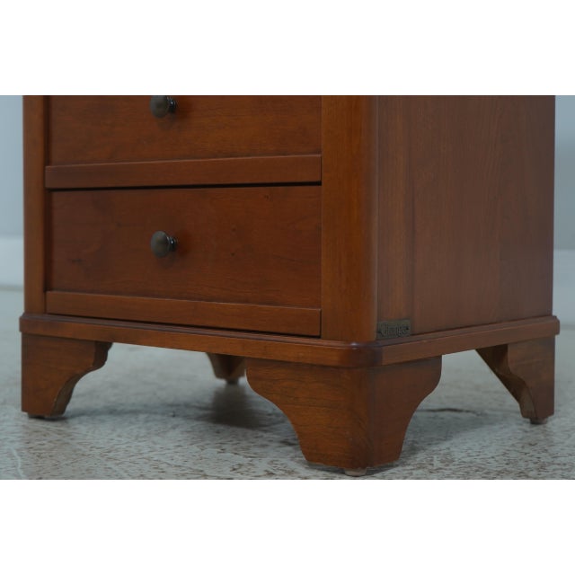 Grange Cherry French 5 Drawer Bedside Chest Nightstand For Sale - Image 14 of 17