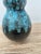 Blue and Black Ceramic Vase in Chamotte Clay from Accolay, 1960s For Sale - Image 6 of 11